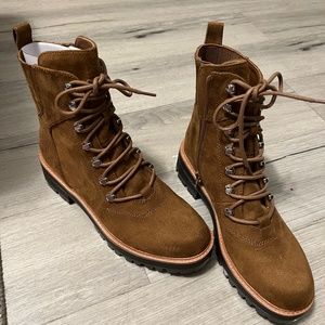 Nine West Brown Ankle Boots
